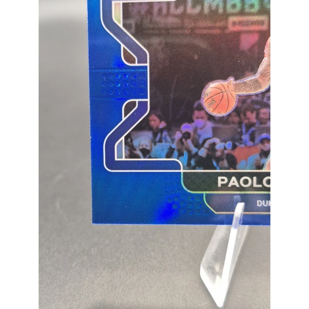 2022 Panini Paolo Banchero 52 Rookie Variation Blue Prizm RC /199 Duke NBA